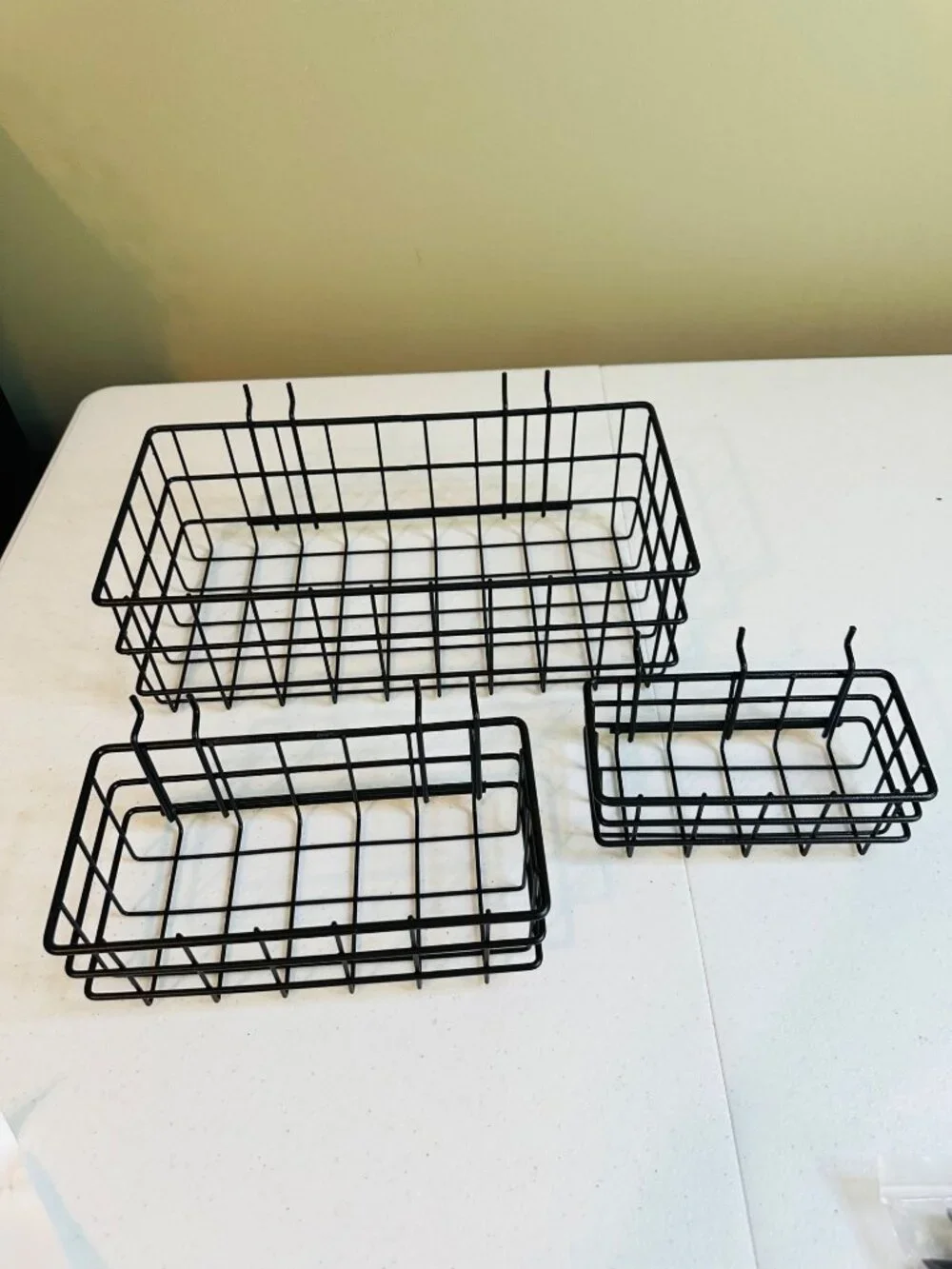 80 Pcs Pegboard Basket and Pegboard Hooks For Organizing Tools & Accessories